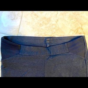 Great fitting J.Crew gray maternity pants